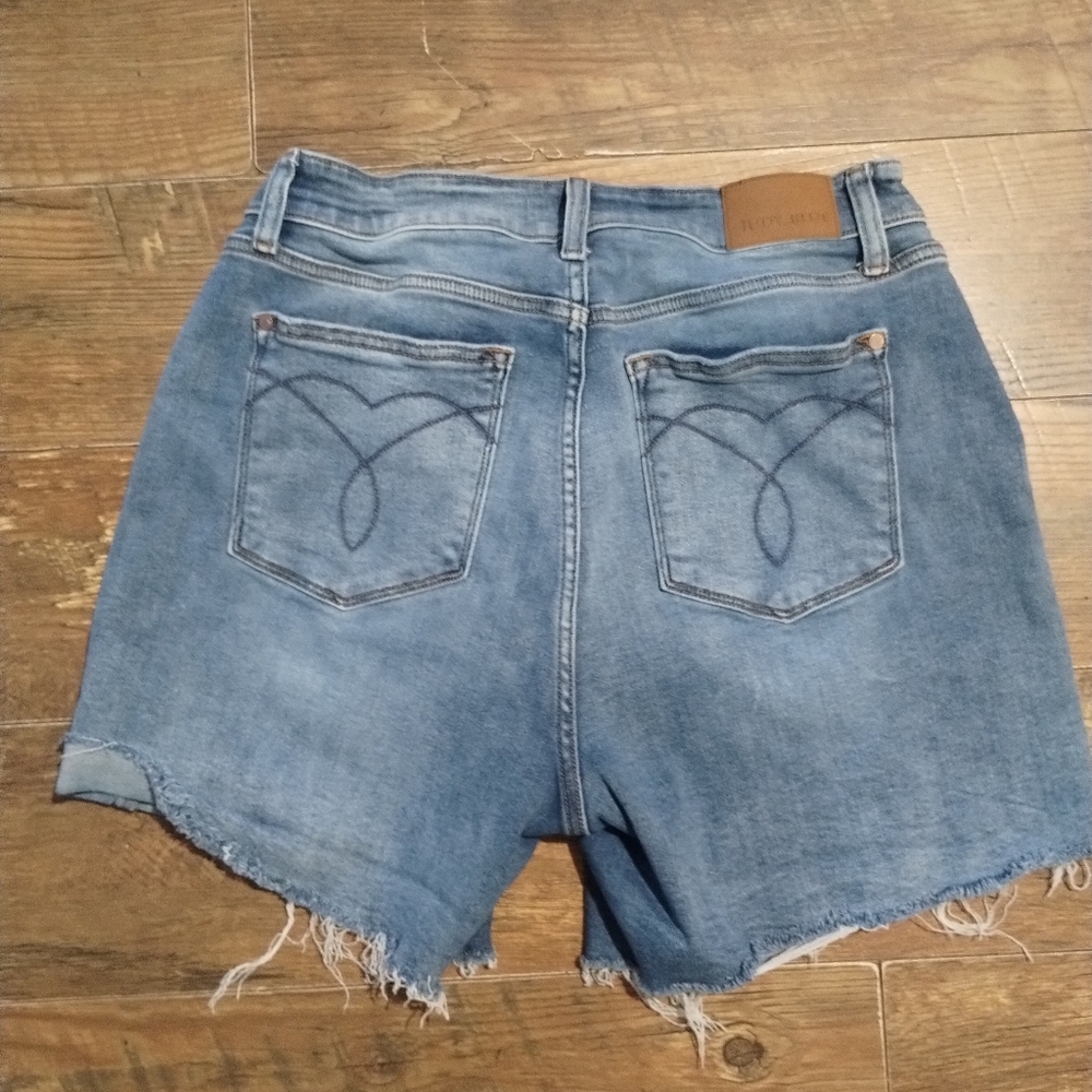 Judy Blue Plus Size Jeans Shorts View 3